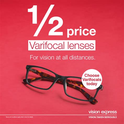 vision express glasses price list.